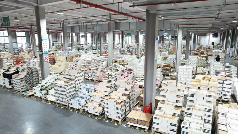 Notebook manufacturing facility view