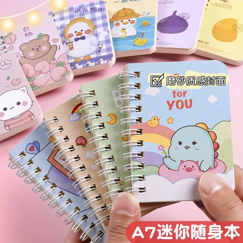 Buku Catatan Saku Spiral Mini