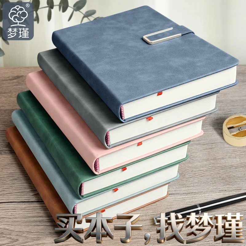 Buku Catatan Sampul Keras Kulit PU